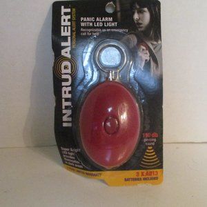 #88 VINTAGE Intrud Alert Panic Alarm With Led Light NEW IN PACKAGE